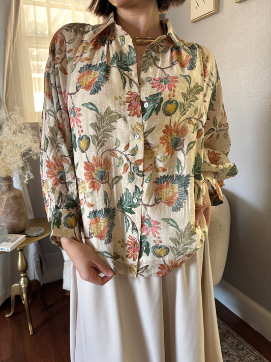Autumn Bloom Blouse