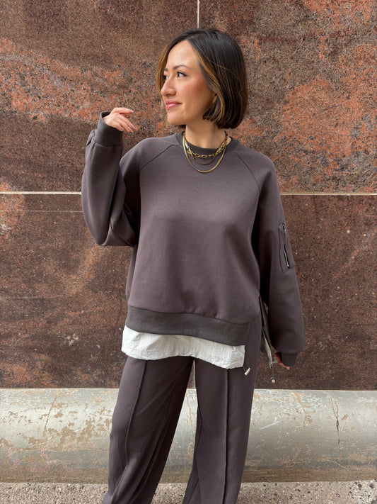 Soho Layered Sweatshirt