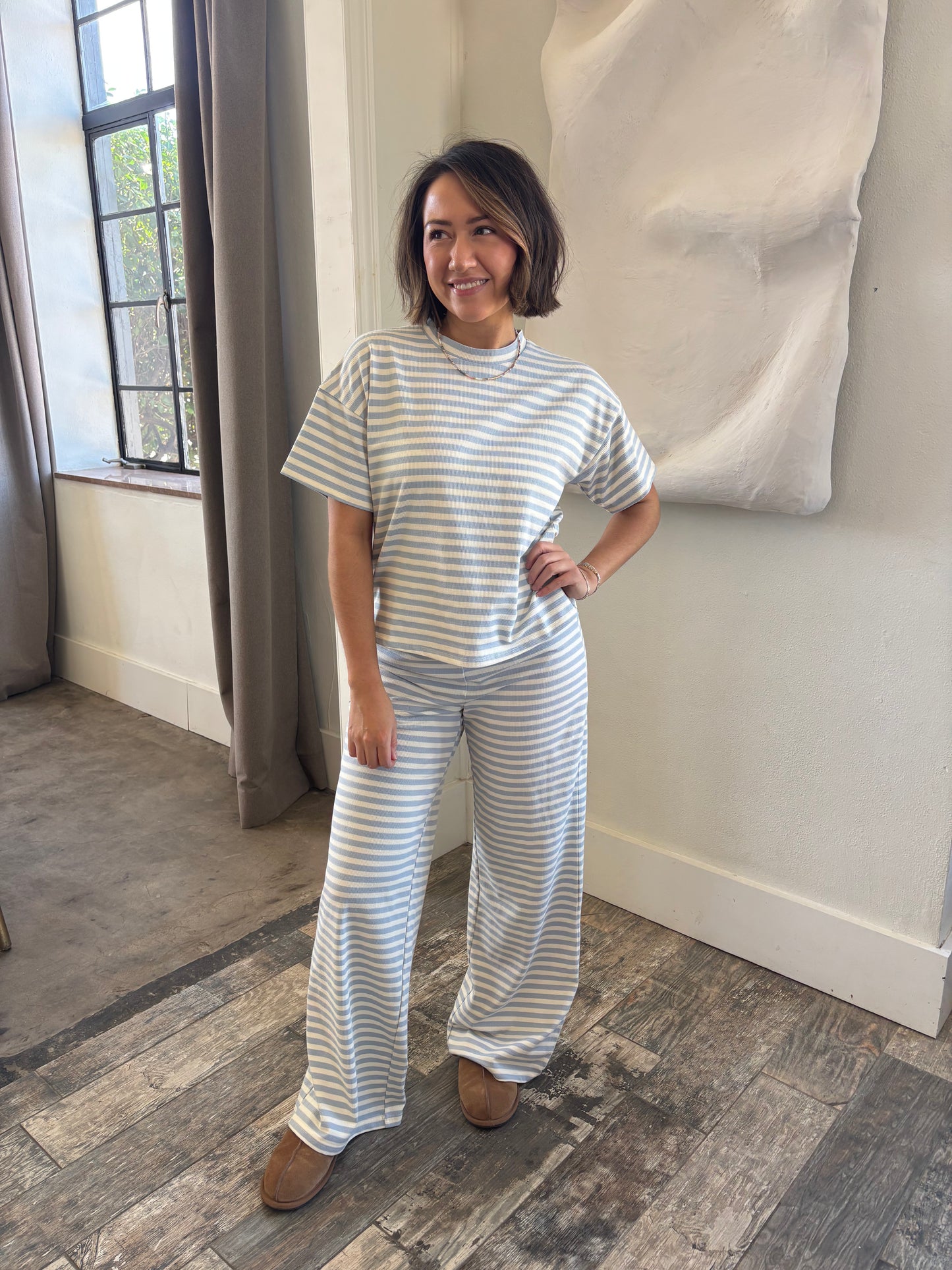 Beau Striped Pants