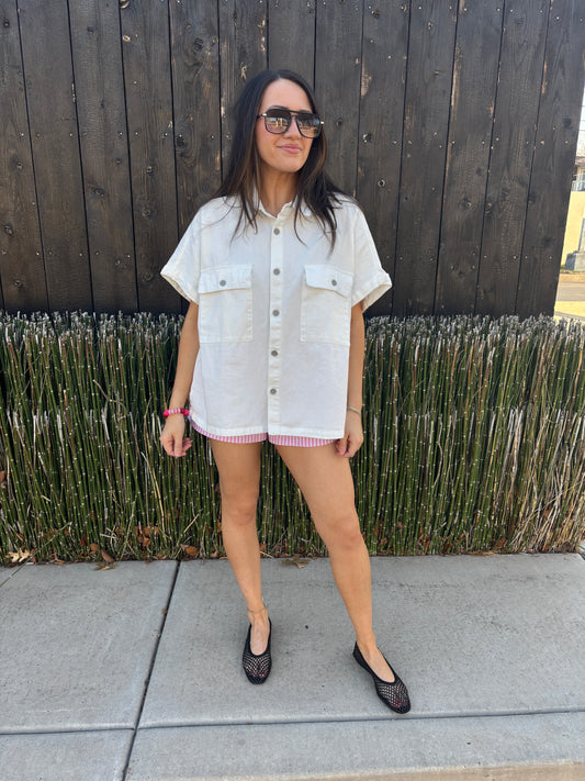 Clean Slate Button Up