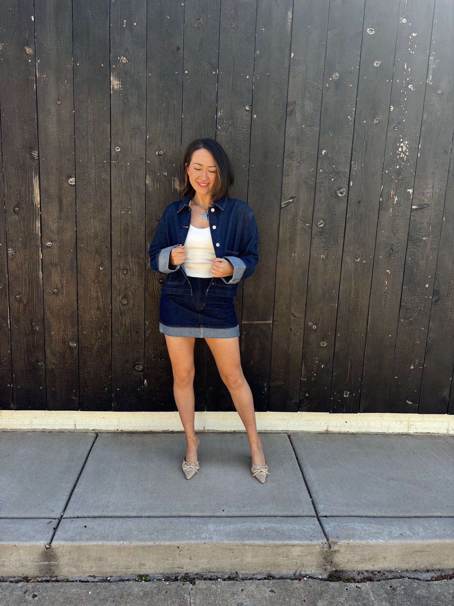 Blue Crush Mini Skirt