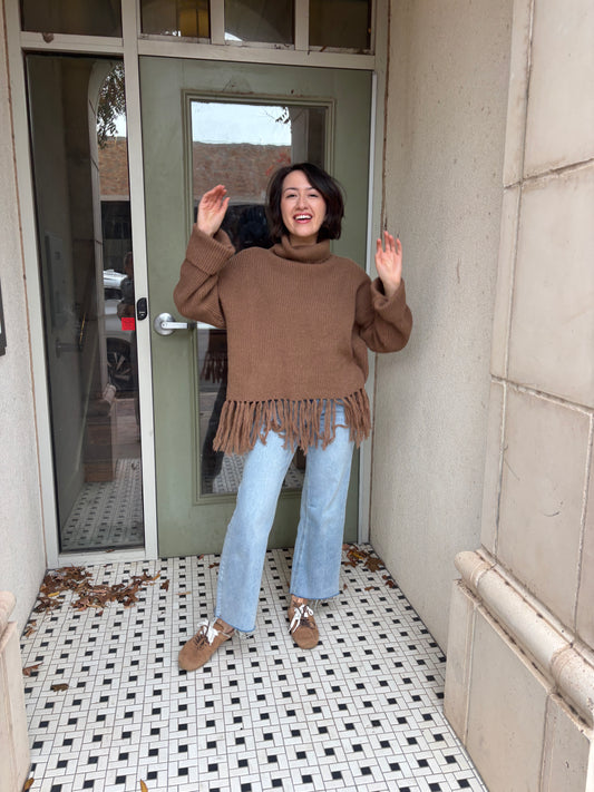 Rhodes Fringe Sweater