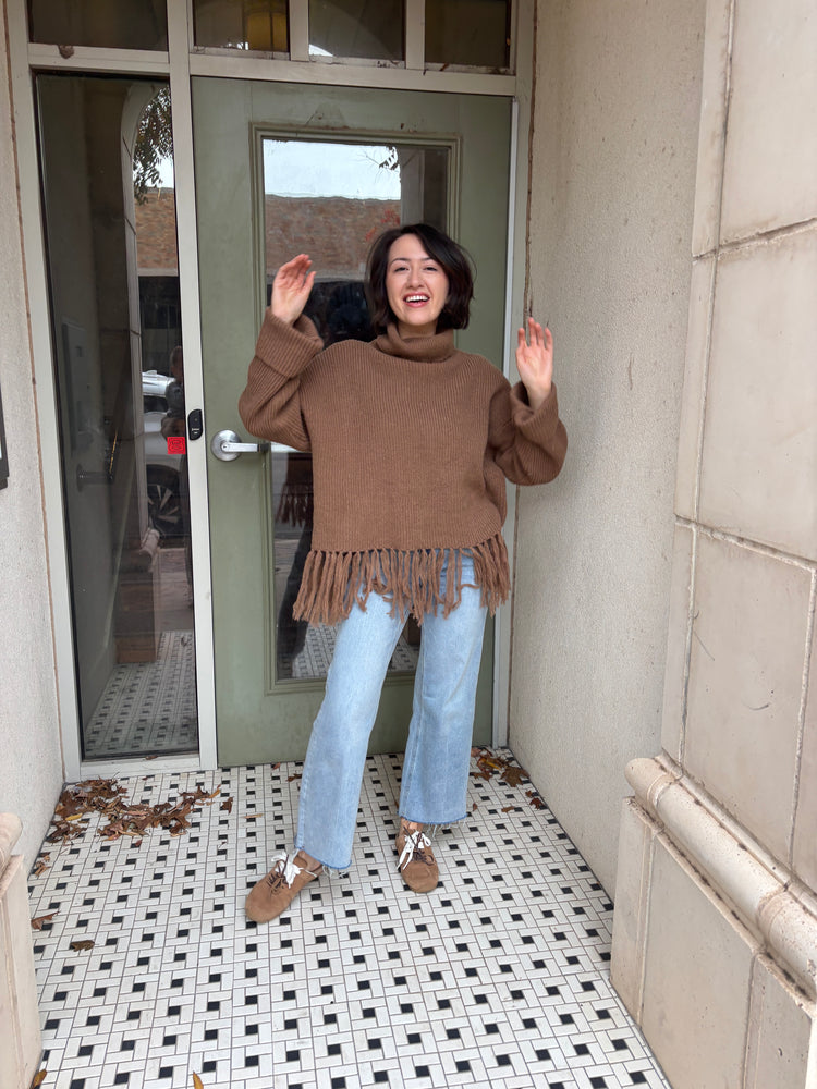 Rhodes Fringe Sweater