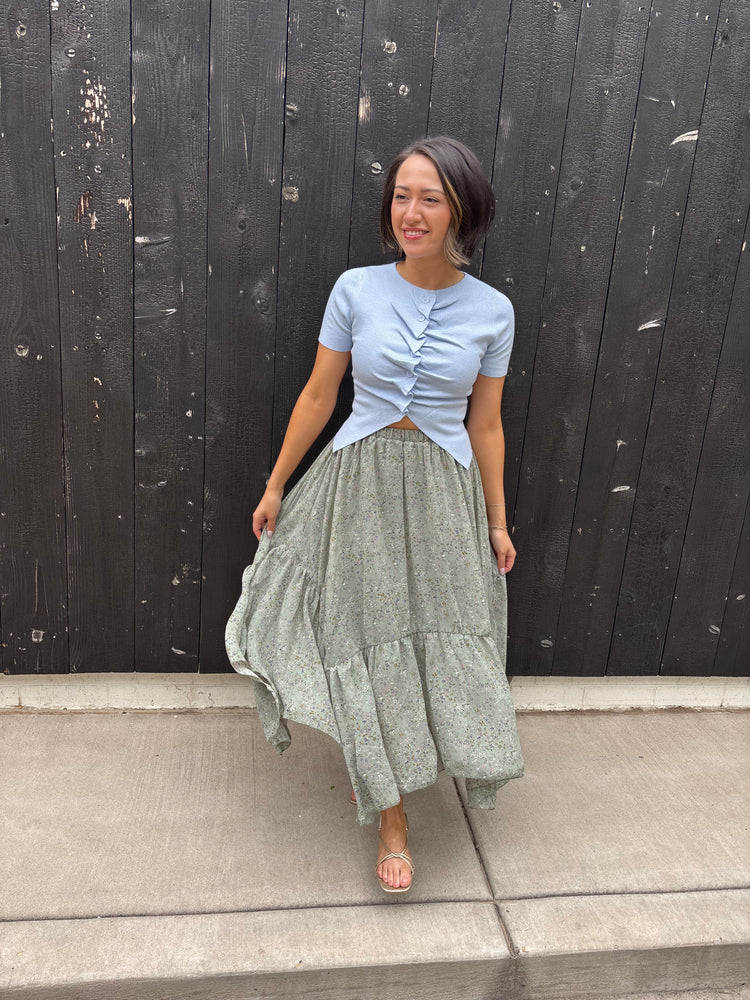 Pleats and Thank You Top