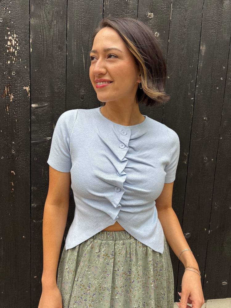 Pleats and Thank You Top