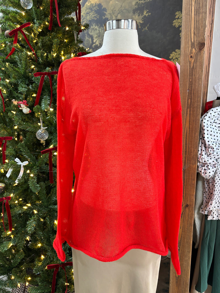 Imily Sheer Knit Sweater