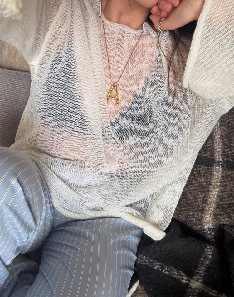 Imily Sheer Knit Sweater