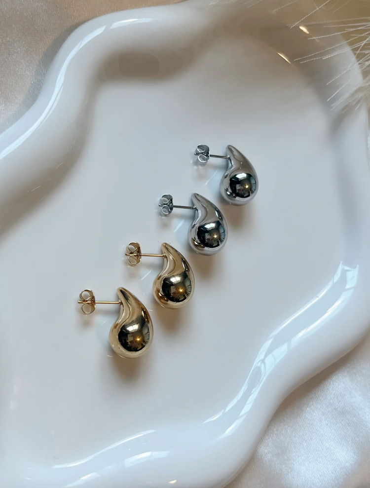 Tear Drop Studs