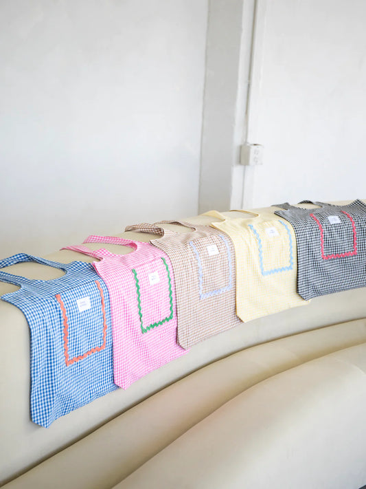 Gingham Tote Bag