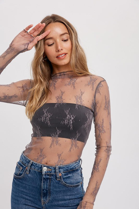 Lace Layering Top