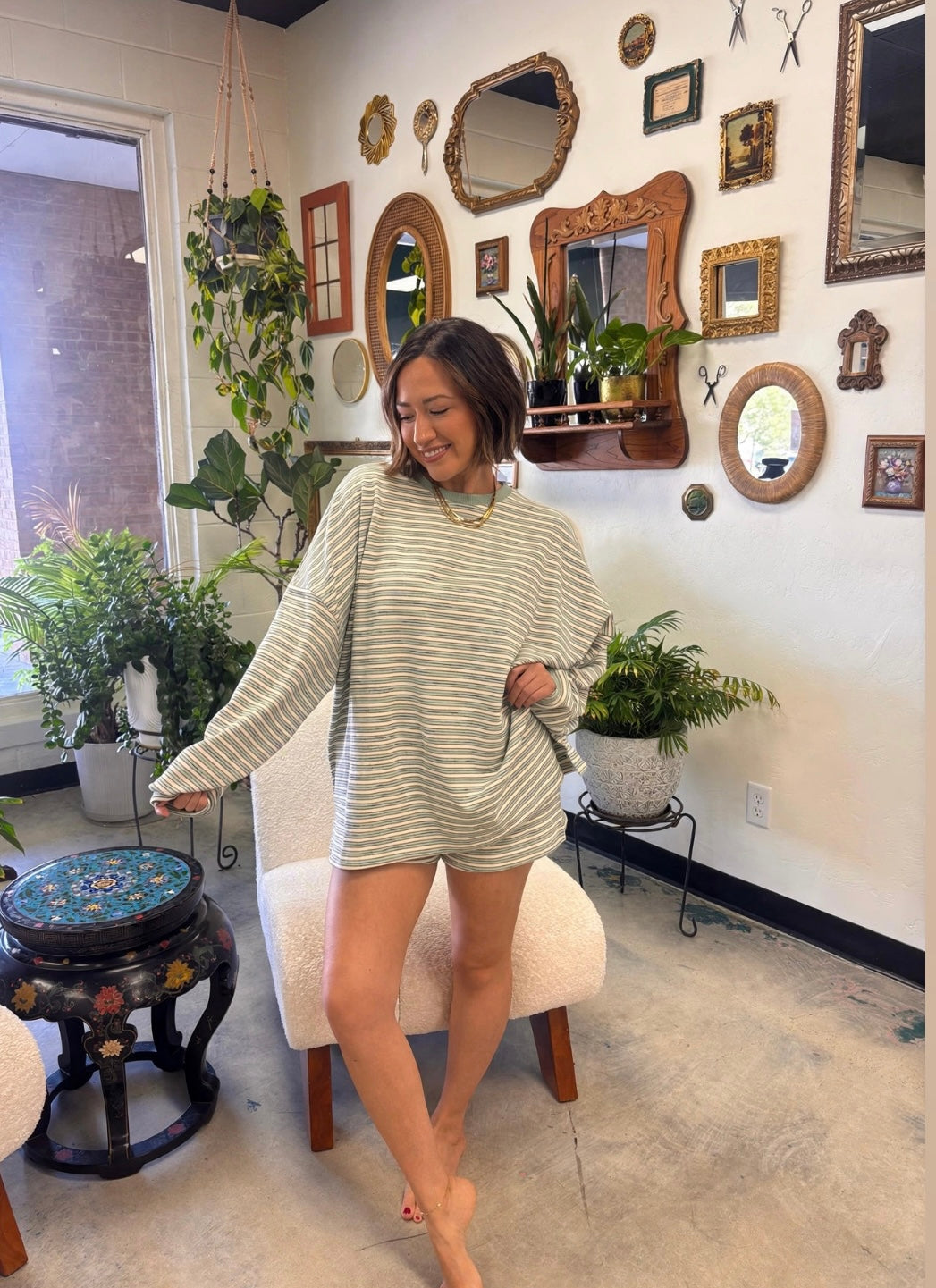 Coffee Run Shorts Set