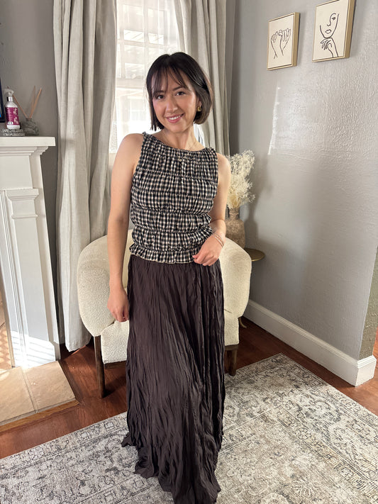 Zoe Smocked Top