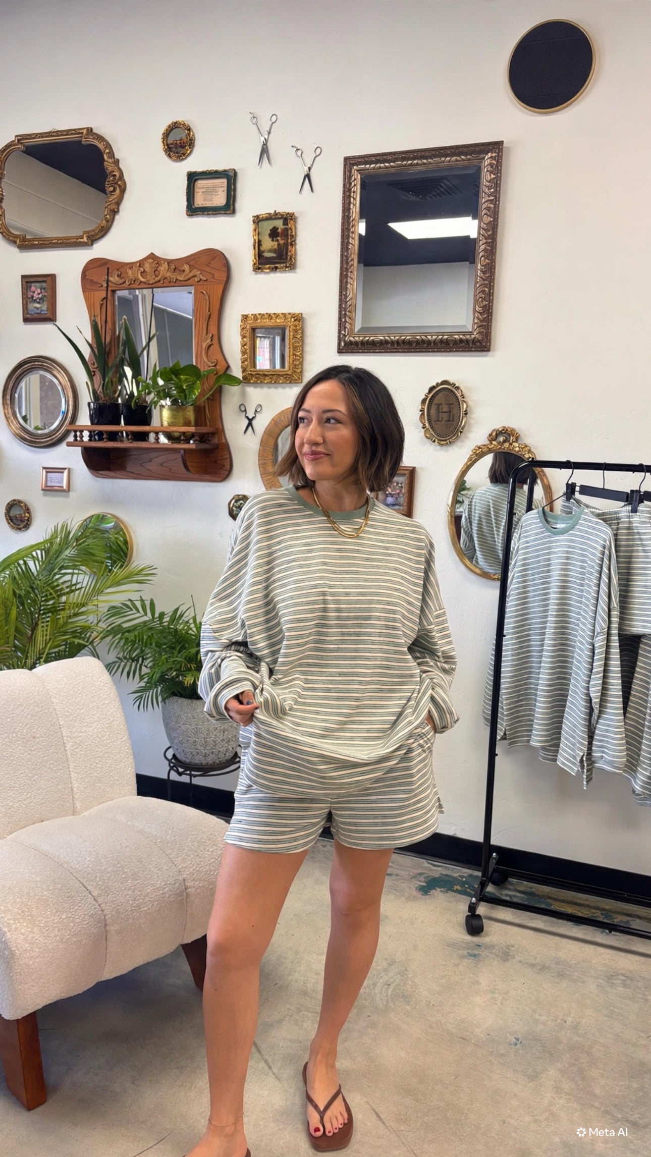 Coffee Run Shorts Set