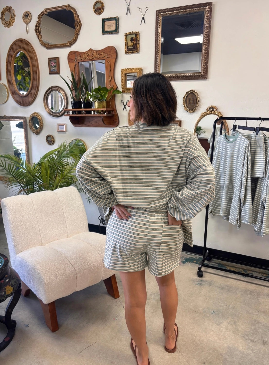 Coffee Run Shorts Set