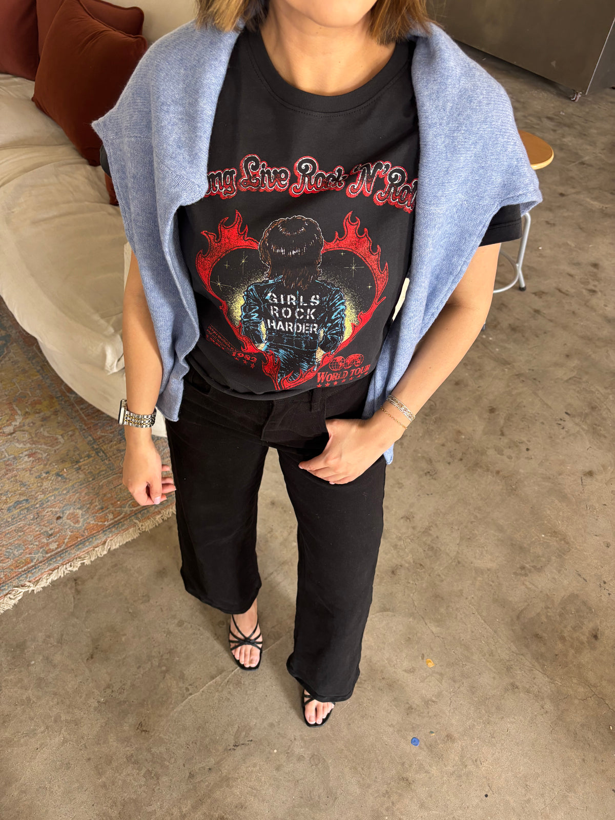 Girls Rock Harder Tee