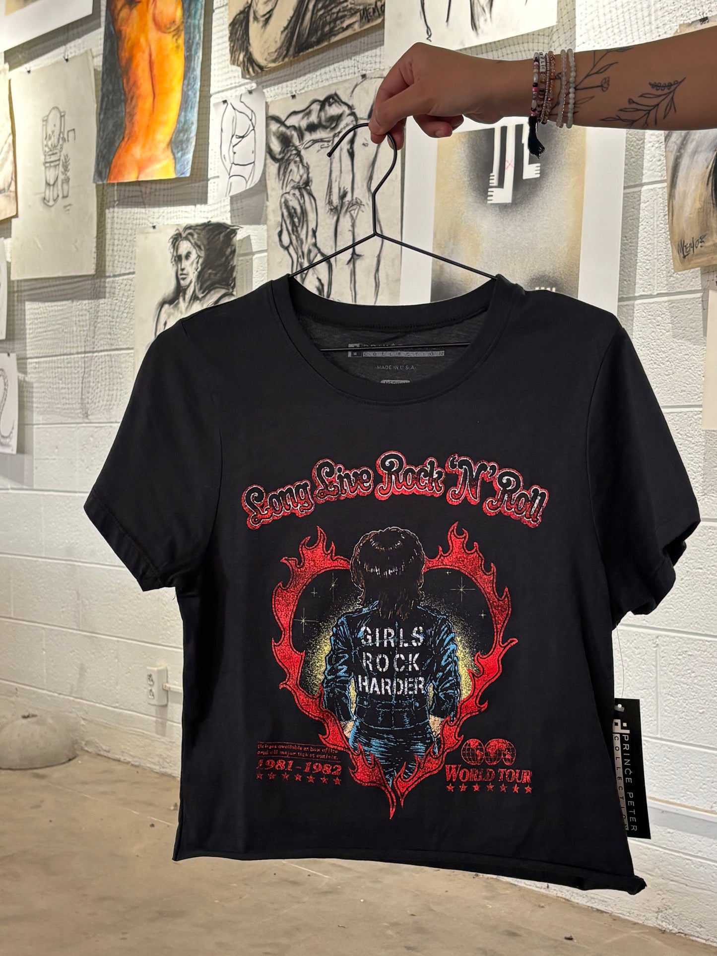 Girls Rock Harder Tee