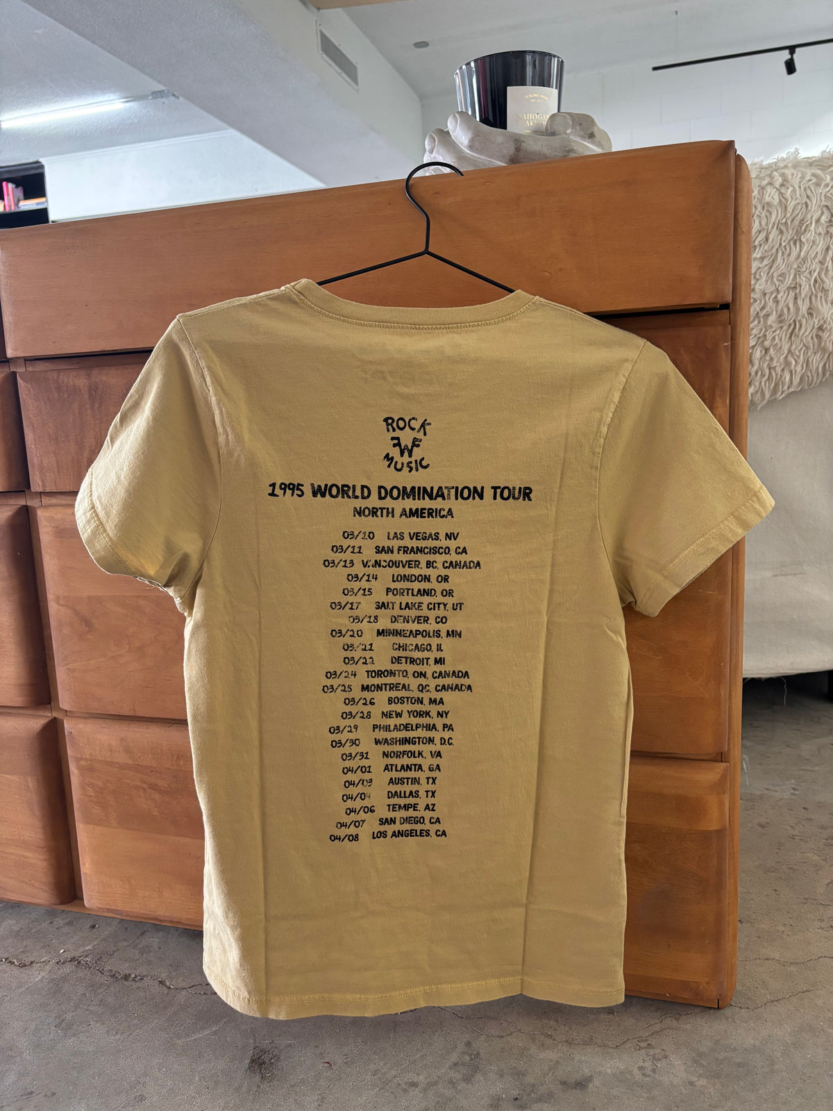 Weezer Domination Tour Tee