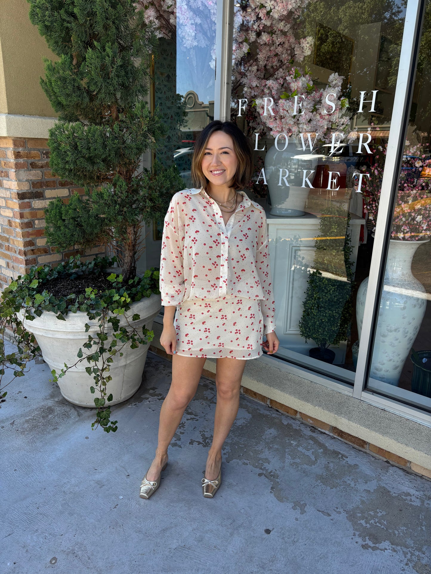 Cherry Kisses Blouse