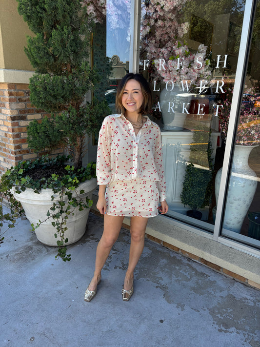 Cherry Kisses Blouse