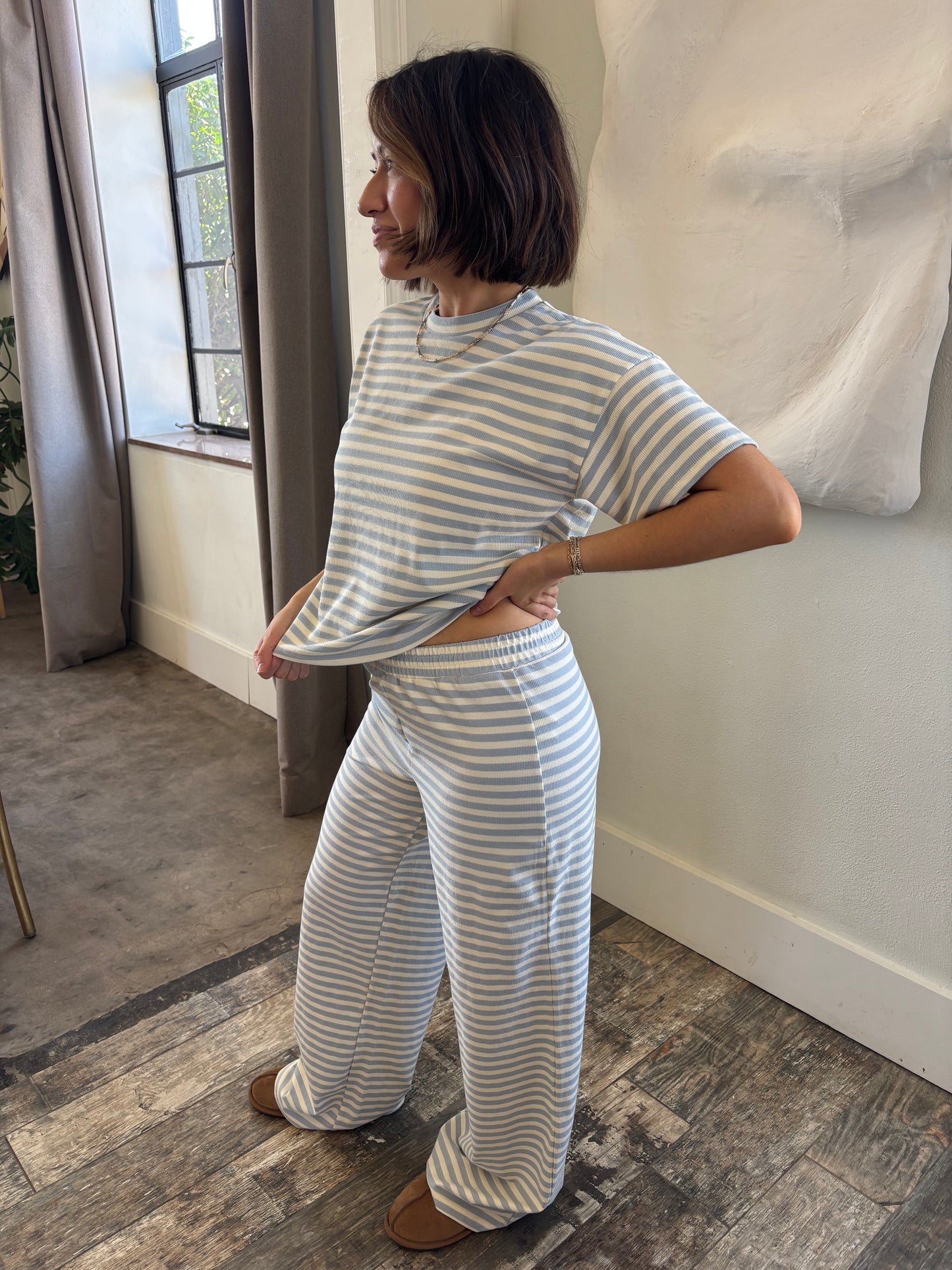 Beau Striped Pants