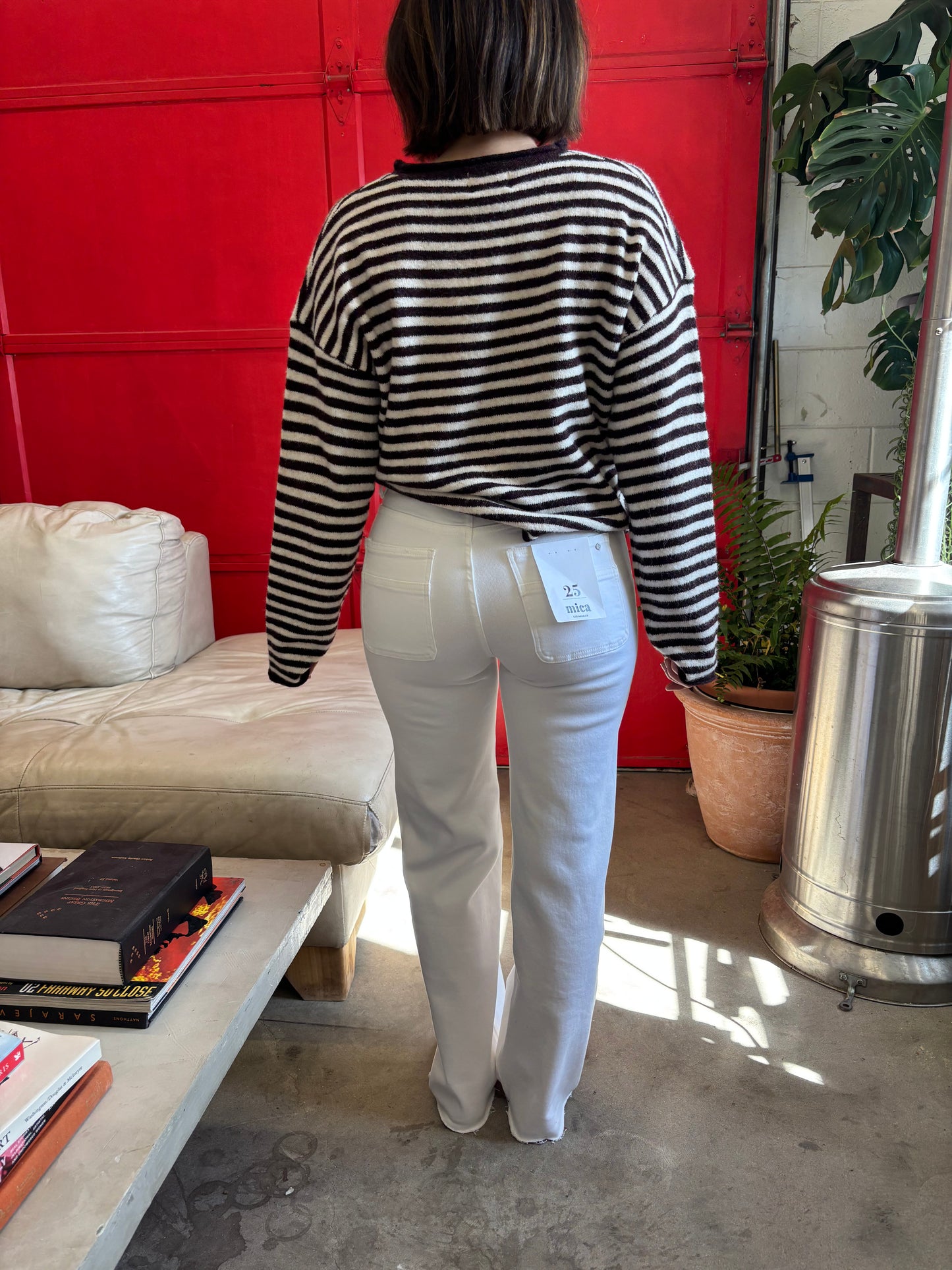 Off Duty White Denim