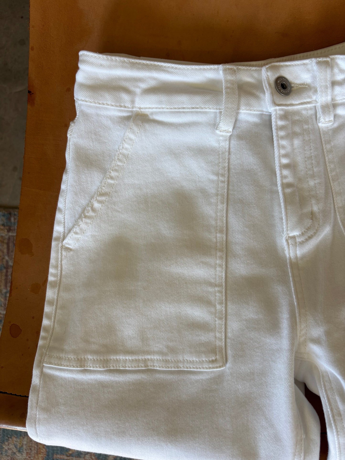 Off Duty White Denim