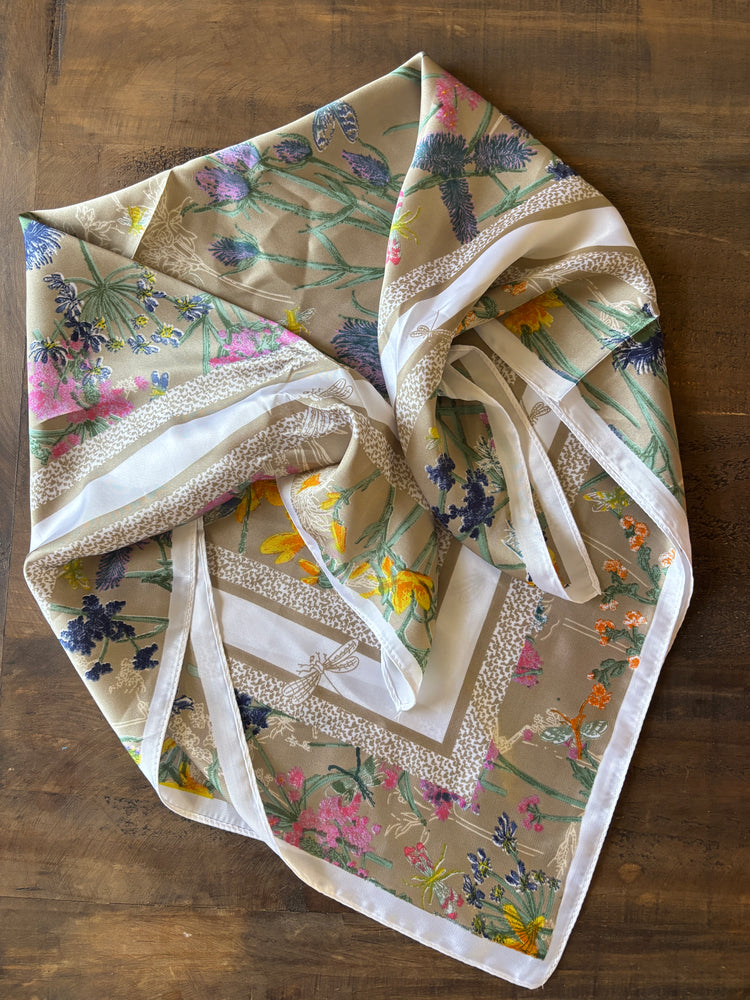 Printed Square Scarfs