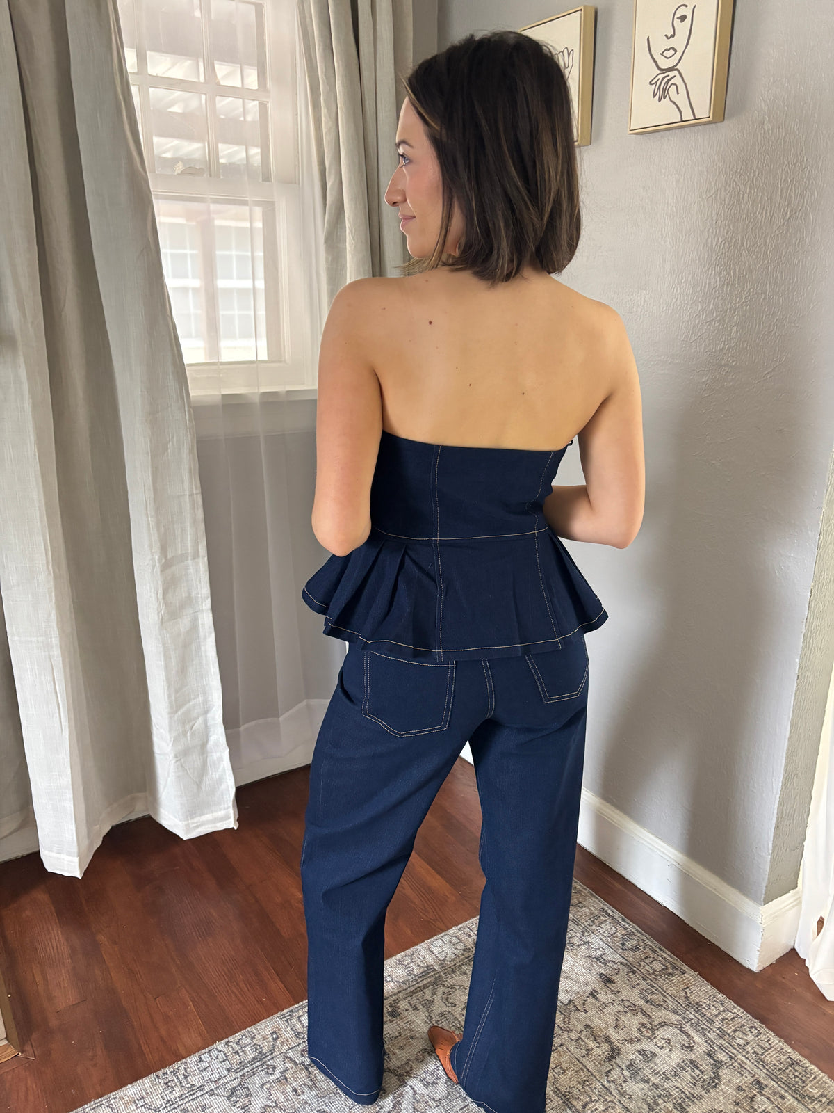 Indigo Top