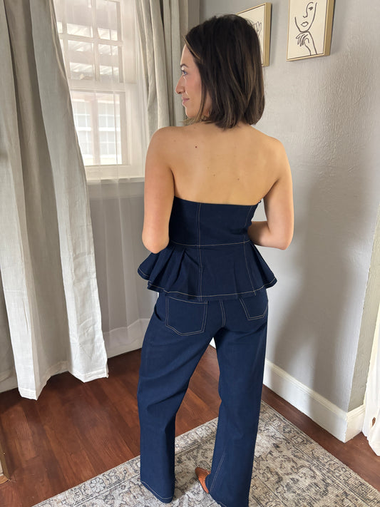 Indigo Top