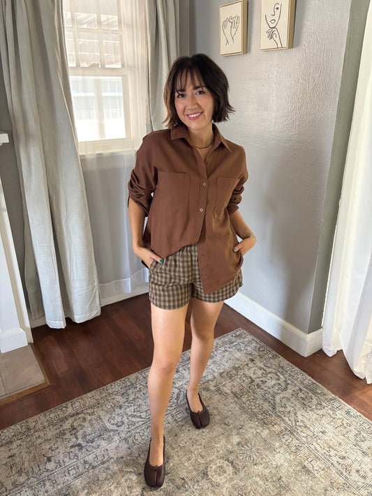 Piper Gingham Shorts