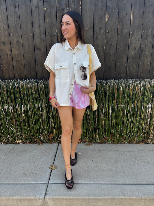 Clean Slate Button Up