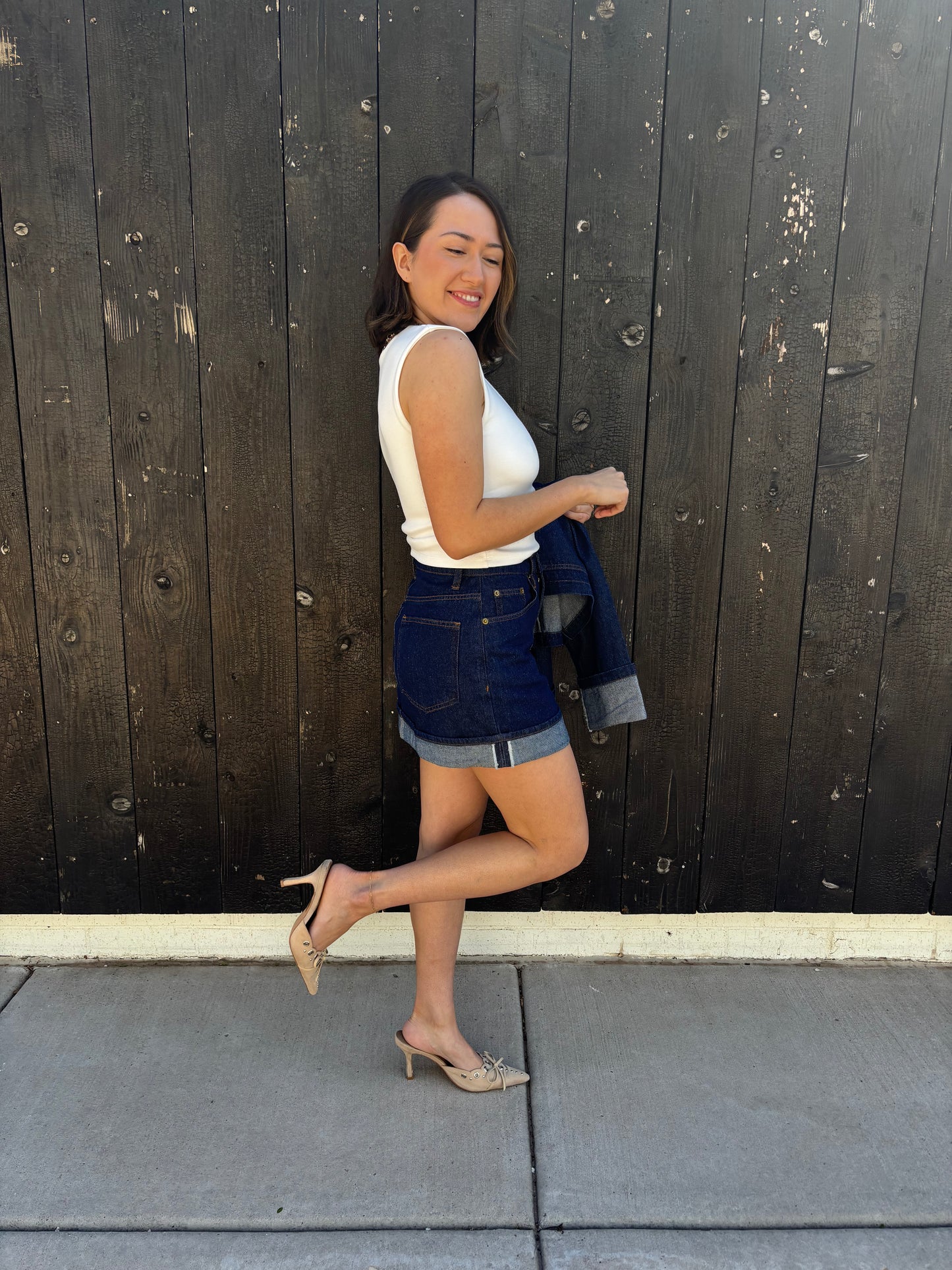 Blue Crush Mini Skirt