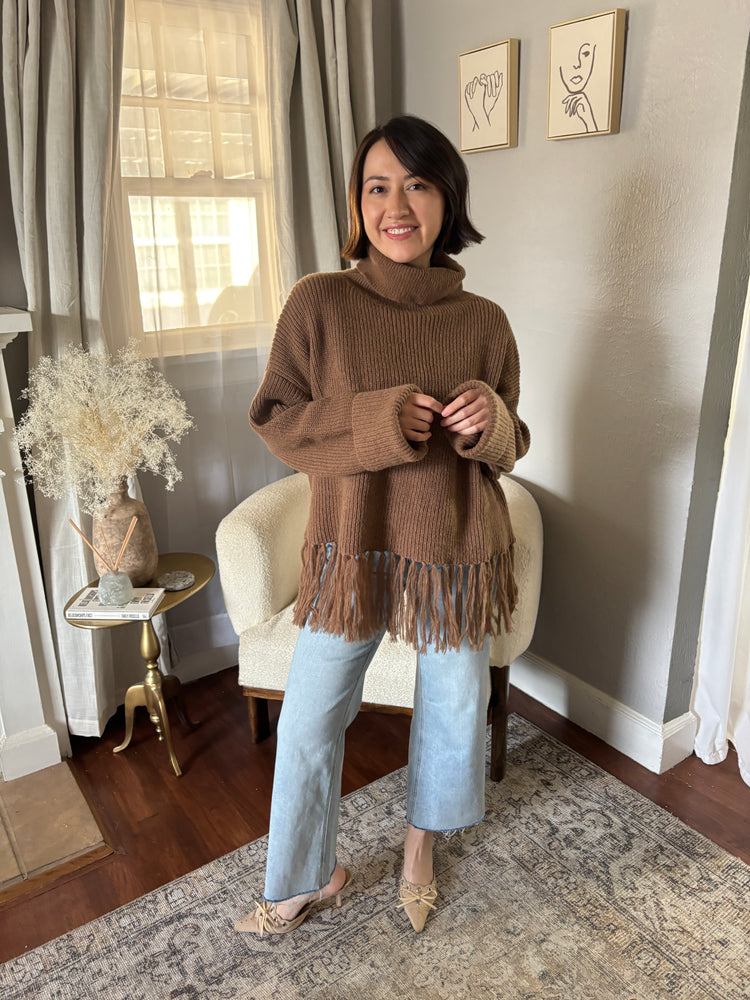 Rhodes Fringe Sweater