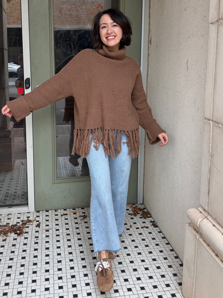 Rhodes Fringe Sweater