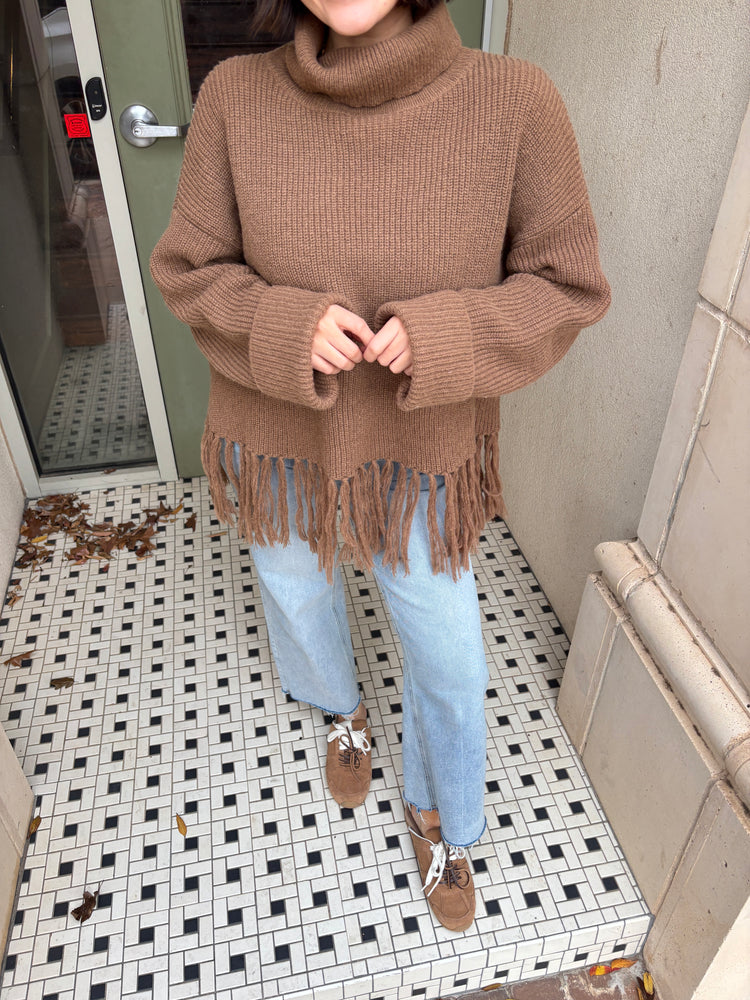 Rhodes Fringe Sweater