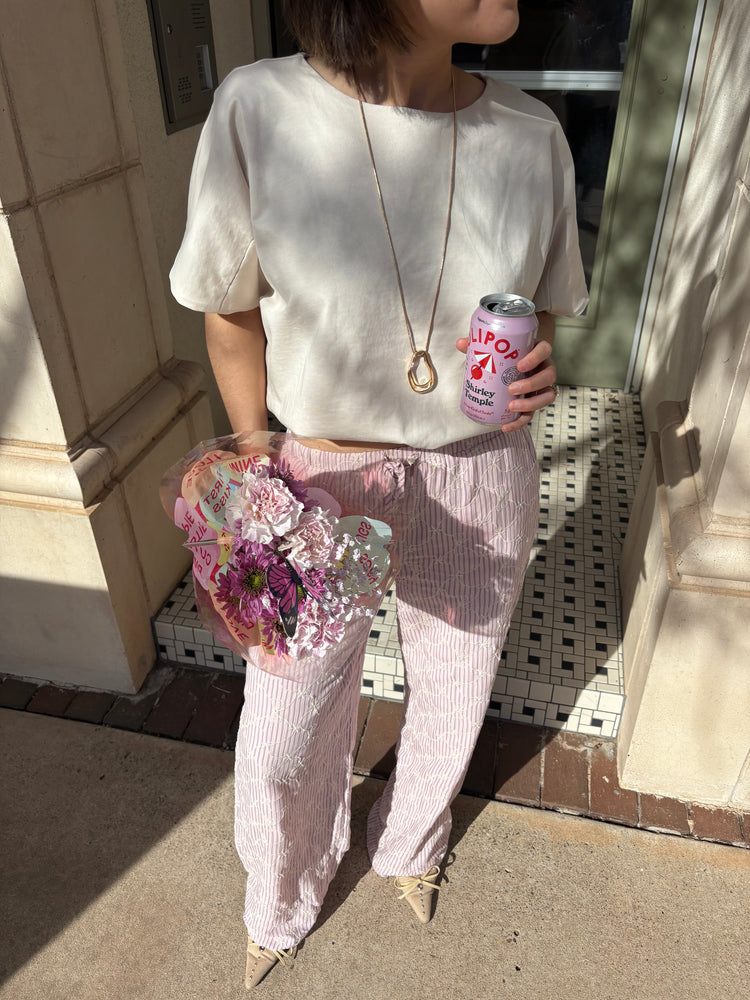 Low Effort Pink Pants