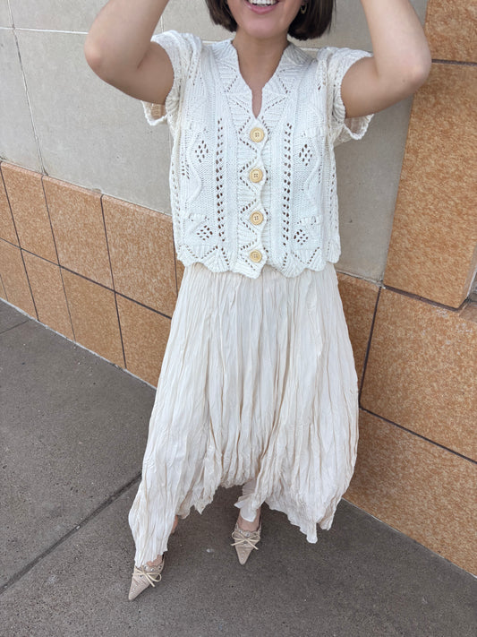 Ella Crochet Sweater