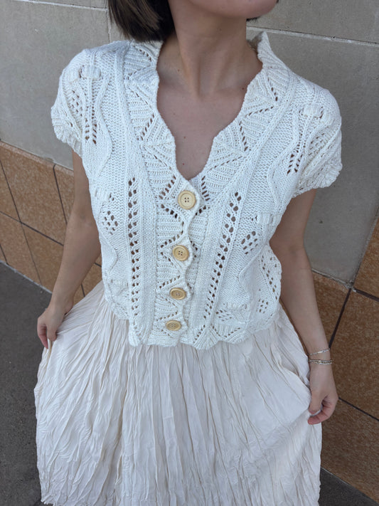 Ella Crochet Sweater